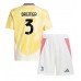 Maillot de foot Juventus Gleison Bremer #3 Extérieur vêtements enfant 2024-25 Manches Courtes (+ pantalon court)